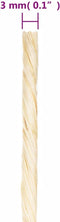 vidaXL - Touw - 3 - mm - 1000 - m - 100% - sisal