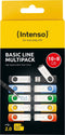 Intenso Basic Line - USB 2.0 - 8GB 28MB/s lezen 6,5MB/s schrijven - Multi-color (10 stuks)