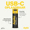 Aqiila Oplaadbare USB-C AA Batterijen - 2000 mAh - 4-in-1 USB-C kabel
