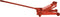 Carpoint Verrijdbare Garagekrik 2.25 Ton - Hydraulisch - Hefhoogte 130-490mm - Grijs