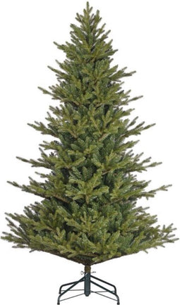 Black Box Trees Kunstkerstboom Meran - 127x127x185 cm - PVC/hardnaald - Groen
