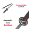 LBB Demon Slayer - Katana - 75 cm - Bamboe handvat - Inclusief standaard (2 stuks)