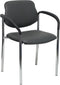 Receptiestoel Villalgordo P&C SP600CB Met armleuning Donker grijs