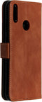 iMoshion Hoesje Geschikt voor Huawei Y7 (2019) Hoesje Met Pasjeshouder - iMoshion Luxe Bookcase - Bruin