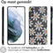 imoshion Hoesje Geschikt voor Samsung Galaxy S21 Plus Hoesje Siliconen - imoshion Design hoesje - Meerkleurig / Daisy Flower