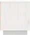 vidaXL - Tv-meubel - 140x35x40 - cm - massief - grenenhout - wit