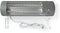 Nedis HTBA10GY - Elektrische Badkamerverwarming - 1200W - Wandmontage