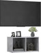 vidaXL - Tv-meubel - 72x35x36,5 - cm - bewerkt - hout - betongrijs