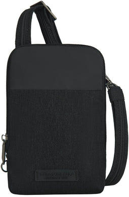 Travelon Metro Stadium Mini Crossbody - Anti-diefstal & RFID - Zwart