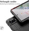 iMoshion Hoesje Geschikt voor Google Pixel 6a Hoesje Siliconen - iMoshion Rugged Shield Backcover - Zwart