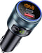 Bluetooth 5.3 FM Transmitter voor Auto - PD 30W en QC3.0 Snellader - Handsfree Bellen
