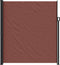 vidaXL - Tuinscherm - uittrekbaar - 220x600 - cm - bruin