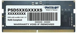 Patriot Signature Line PSD516G560081S - DDR5 SODIMM Geheugen 16GB 5600MT/s - CAS Latency 46