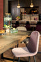 Mica Decorations Montelli - Eetkamerstoel - Velvet - Lichtpaars
