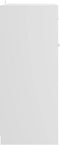 vidaXL - Badkamerkast - 60x33x80 - cm - bewerkt - hout - hoogglans - wit
