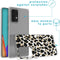 iMoshion Hoesje Geschikt voor Samsung Galaxy A52 (4G) / A52s / A52 (5G) Hoesje Siliconen - iMoshion Design hoesje - Goud / Zwart / Golden Leopard