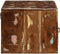 vidaXL - Tv-meubel - wandmontage - 100x32x25 - cm - massief - gerecycled - hout