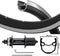 Kgs Achterwiel 28 inch (622) stratos zwart/zilver centerlock 8-10s