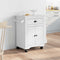 vidaXL - Keukentrolley - BODO - 72x45x80 - cm - wit