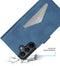 Mobiparts Galaxy A15 - Classic Wallet Case - Ruimte voor pasjes - Blauw
