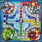 Marvel Avengers - 4-in-1 Spellendoos - Molenspel - Dammen - Ludo - Slangen & Ladders - Bordspel Verzameling - Game Compendium