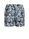 JACK&JONES JJIARUBA JJSWIMSHORTS - Heren Zwembroek - Bloemenprint - Navy Blazer