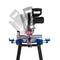 SCHEPPACH afkortzaag 254 mm met voet en 2e blad - HM254CD