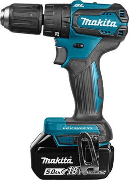 Makita DHP483RTJ - Accu Klop-/Schroefboormachine 18V 5.0Ah Li-ion - 3 functies