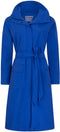 Happy Rainy Days Rome - Lange Regenjas Dames - Waterdicht Ademend - Kobalt Blauw