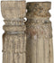 Home ESPRIT - Decoratieve figuren - Natuurlijk teakhout 23 X 23 X 149 cm