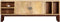 vidaXL - Tv-meubel - 130x30x46 - cm - massief - ruw - mangohout