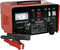 Toolland Acculader 12/24 V - Acculader auto met booster/starthulp 9 A - Thermische overbelastingsbeveiliging ampèremeter - Rood