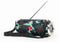Gembird SPK-BT-17-CM - Draagbare Bluetooth luidspreker - FM-radio met micro SD en USB - Zwart