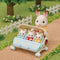 Sylvanian Families 5533 - Wandelwagen drieling - Inclusief zitje en zonnedak (4 onderdelen)
