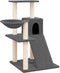 vidaXL - Kattenmeubel - met - sisal - krabpalen - 82 - cm - crèmekleurig
