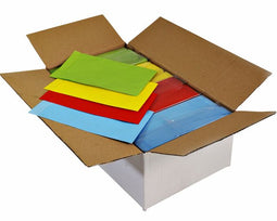 Office - Cadeauzak uni color 12x19cm ass