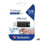 Verbatim PINSTRIPE - USB stick - 128 GB - Zwart (10 stuks)