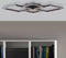 Brilliant Quon - Plafondlamp - LED 36W 2700K-6200K - Zwart