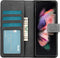 iMoshion Hoesje Geschikt voor Samsung Galaxy Z Fold 3 Hoesje Met Pasjeshouder - iMoshion Luxe Bookcase - Grijs