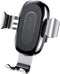 Baseus Gravity Car Mount - Autohouder Qi Draadloze Oplader - Zilver