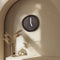 Ronde Klok Babyroze / Round Clock Babypink - Design klok Werkwaardig