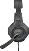 Trust GXT 307 RAVU - Over-ear gamingheadset - Opvouwbare microfoon en verstelbare hoofdband - Grijs/Blauw
