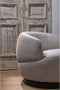 BePureHome Woolly Draaifauteuil - Ribstof - Natural - 71x84x88