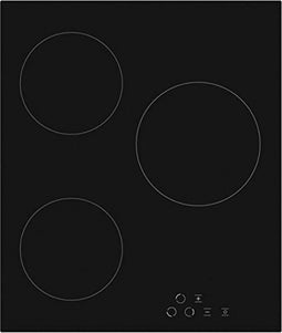 MPM MPM-45-VCB-21 - Inbouw Vitrokeramische Kookplaat - 3 Kookzones - Touchbediening - Zwart