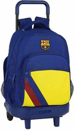 F.C. Barcelona - Rugzak - Rugzaktrolley - Blauw - 33 x 45 x 22 cm