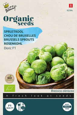 Buzzy® Organic Spruitkool Doric F1 (BIO) - biologisch groentezaad