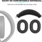 Somstyle Cover Geschikt voor Sony WH-1000XM4 & WH-1000XM3 Koptelefoon - Siliconen Hoes voor Oorkussens & Hoofdband - Zwart