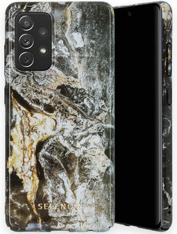 Selencia Hoesje Geschikt voor Samsung Galaxy A72 Hoesje - Selencia Maya Fashion Backcover - zwart