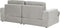 ALLA - Bankenset 4-zits - Lichtgrijs - Polyester