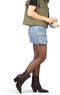 POSH by Poelman MARIE - Enkellaarzen - Hak 8,5 cm - Bruin